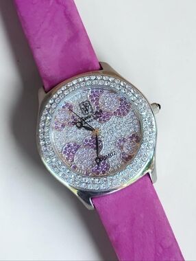 🔥 Victoria Wieck Swarovski Crystal Flower Watch